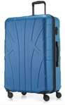 Suitline Trolley S1, 4 Rollen, Gro&szlig;er Reisekoffer XL Koffer mit Erweiterung,