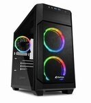 Sharkoon PC-Geh&auml;use V1000 PC Geh&auml;use Micro-Tower Gaming Computergeh&auml;use RGB Micro