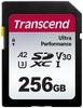 Transcend SDXC-340S-Speicherkarte 256 GB Speicherkarte (stoßsicher,...