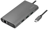 LogiLink Laptop-Dockingstation UA0383 laptop-dockingstation & portreplikator