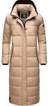 Steppmantel NAVAHOO "Steppmantel Isalie", Damen, Gr. L, grau (taupe), Obermaterial: