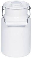Riess Milchkanne Classic Weiss, 2000 l, Classic Wei&szlig; 2,0 L - Emaille mit Deckel