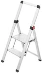 Hailo Trittleiter HAILO DK40 BasicLine Design 4342100 Trittleiter 2 Stufen bis...