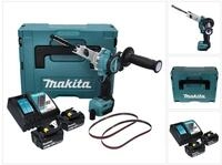 Makita Bandschleifer DBS 180 RMJ Akku Bandfeile 18 V 9 x 533 mm Brushless + 2x...