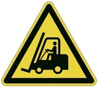 DURABLE Zielmarkierung Durable 173404 Warnaufkleber 'Warnung vor
