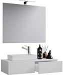 VCM Badm&ouml;bel-Set 3 teilig Badm&ouml;bel G&auml;ste WC Waschtisch Gudas, (Komplett-Set,