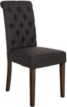 CLP Esszimmerstuhl Lisburn (1er, 1 St), mit Lehne im Chesterfield Design