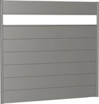 Biohort Sichtschutzelement, 7 Metall-Paneele, 1 Acrylglas-Paneel und 2...