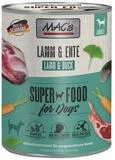 MAC'S Lamm & Ente 800 g - 6 St&uuml;ck, Nassfutter f&uuml;r: Hund
