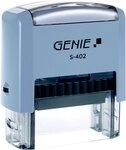 GENIE Stempel Stempel S-402 selbstf&auml;rbend 4 Zeilen