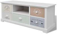 vidaXL TV-Schrank TV-Schrank Franz&ouml;sischer Landhausstil Holz Lowboard