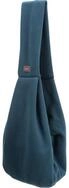 TRIXIE Tiertransporttasche Fronttasche Soft - blau/hellgrau - 22 &times; 20 &times; 60 cm