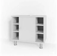 Vicco Waschbeckenunterschrank Fynn, Wei&szlig;, 60 x 54 cm (1-St)