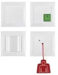 Berker Anschluss-Set Berker Notruf-Set kompl. pws/gl S.1/B.3/B.7 Glas 52008989...