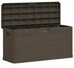 vidaXL Gartenbox Garten-Aufbewahrungsbox 280 L Braun braun