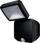 Ledvance Au&szlig;en-Wandleuchte Ledvance LED Spotlight Single schwarz, Inkl.