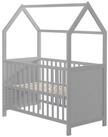 roba&reg; Babybett Hausbett, Babybett & Beistellbett, Hausoptik, 6-fach