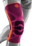 Kniebandage BAUERFEIND "Knee Support", Gr. XXL, pink, Obermaterial: 57%...