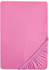 Biberna 77144 Jersey-Stretch 60-70x120-140cm pink (2 Stk.)
