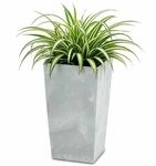 Prosperplast Blumentopf Urbi Square Beton Effect, inkl. Pflanzeinsatz