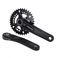 Shimano Fahrradkurbel SHIMANO Kurbelgarnitur FC-MT610 12-fach Kurbelgarnitur -