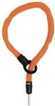 ABUS Rahmenschloss Ivy Tex Chain Schlosskette, 100 cm sparkling orange