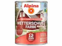 Alpina Farben Wetterschutzfarbe 2,5 l schwedenrot