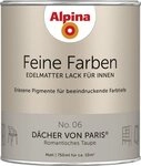 Alpina Wandfarbe Alpina Feine Farben Lack No. 06 D&auml;cher von Paris -