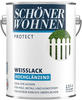 SCHÖNER WOHNEN FARBE Weißlack Protect, 2,5 Liter, weiß, ideal für außen,