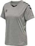 hummel Handballtrikot hmlCORE XK POLY JERSEY S/S WOM GREY MELANGE
