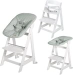 roba&reg; Hochstuhl Treppenhochstuhl 2-in-1 Set Style, Born Up, mit...