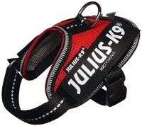Julius-K9 Hunde-Powergeschirr Hundegeschirr IDC Powair rot