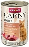 Animonda Carny Adult mit Huhn & Pute & Entenherzen 400 g - 6 St&uuml;ck, Nassfutter...