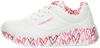 Skechers 314976L/WRPK Uno Lite-Lovely Luv White/Red/Pink Schnürschuh