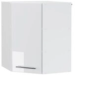 Vicco Eckh&auml;ngeschrank Fame-Line, Wei&szlig; Hochglanz/Wei&szlig;, 57 cm (1-St)