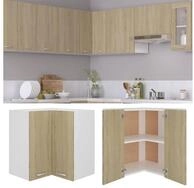 vidaXL H&auml;ngeschrank Eckh&auml;ngeschrank Sonoma-Eiche 57x57x60 cm Holzwerkstoff