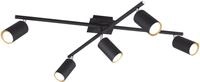 TRIO Leuchten Deckenleuchte Marley, ohne Leuchtmittel, Deckenlampe, schwenkbar,