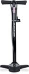 habeig Fahrradpumpe Pumpe mit Manometer Doppelventil Dunlop Ventil Autoventil