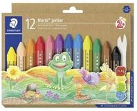 STAEDTLER Malkreide STAEDTLER Noris Wachsmalkreiden junior 12 St&uuml;ck
