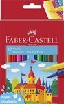 Faber-Castell Malstift Faber Castell Filzstift Castle 12er Kartonetui