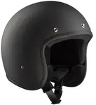 Bandit Motorradhelm ECE Jet 2 Black Matt Jethelm schwarz M (57)