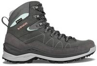 Lowa Alltag-Travelschuhe Toro Pro Mid GTX (wasserdicht) graphitgrau/jade Wanderschuh