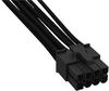 be quiet! Power Cable CC-7710 PC-Netzteil (1x P8, 770 mm, Stromkabel für...