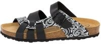 Pantolette LICO "Pantolette Bioline Lady Soft", Damen, Gr. 41, schwarz-wei&szlig;