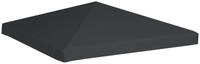 vidaXL Pavillon-Ersatzdach, Pavillondach 310 g/m&sup2; 3x3 m Grau