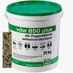 GftK Fugenm&ouml;rtel VDW 850 Plus Fugenm&ouml;rtel, Steingrau, 25 Kg