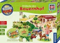 Kosmos Puzzle Wissenspuzzle WAS IST WAS Junior Entdecke den Bauernhof,...