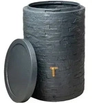 4rain Regentonne 4rain Regenspeicher Arondo 400 l grau