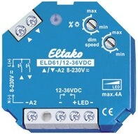 Eltako Drehdimmer LED-Dimmschalter 12-36V DC. Power MOSFET f&uuml;r LED-Lampen 61100865