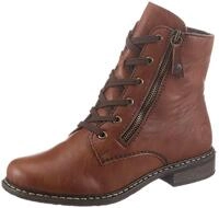 Stiefelette RIEKER, Damen, Gr. 37, braun, Lederimitat, Schuhe Stiefelette,